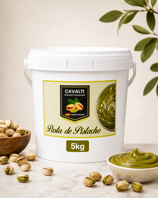 Pasta de Pistacho 100% Española 5 kg | Calidad Profesional | Cavalti