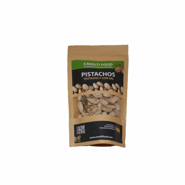 Pistachos bolsa de 125 g tostado y con sal